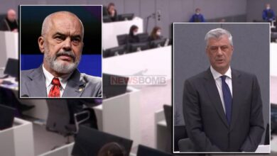 “Çorbë e shpifur dhe e pagëlltitshme”, Edi Rama ndan fjalimin e Hashim Thaçit nga gjyqi në Hagë