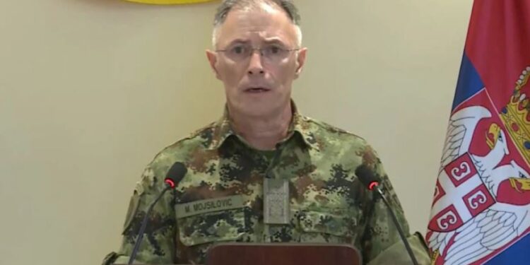 ‘Nëse marrim urdhër nga Vuçiç, gati të përmbushim detyrimet’, Kreu i ushtrisë serbe i kërkon KFOR-it të mbrojë serbët në Kosovë! ‘Nëse marrim urdhër nga Vuçiç, gati të përmbushim detyrimet’, Kreu i ushtrisë serbe i kërkon KFOR-it të mbrojë serbët në Kosovë!