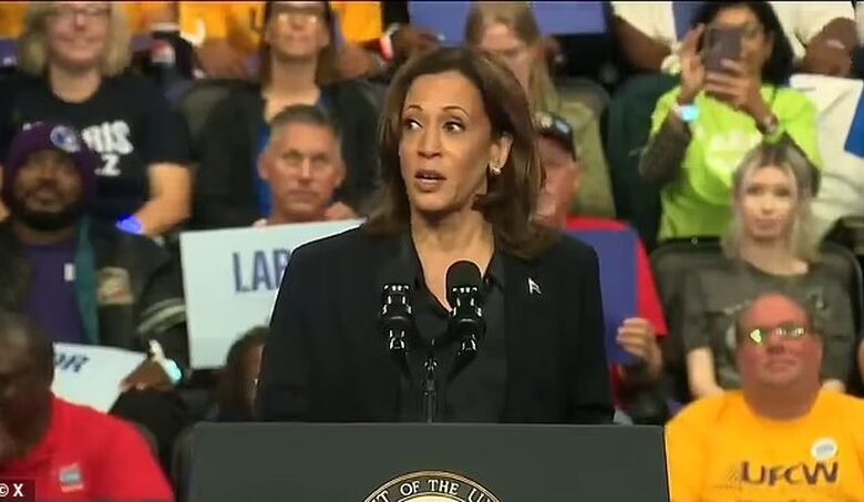 VIDEO/ Kur teknologjia dështon: Fjalimi robotik i Kamala Harris bën xhiron e rrjetit
